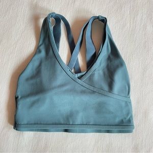 Gymshark Blue Spirts Bra, XS
